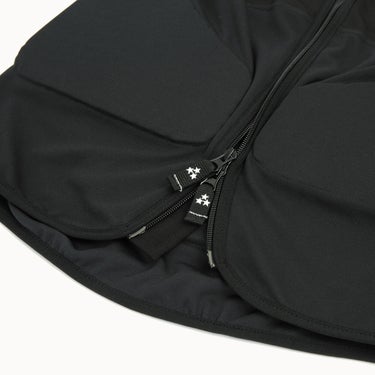 エビス eb's CHOKIPAD XRD チョッキパッドXRD BLACK プロテクター 2026-2027 装着イメージ（ジャケット・グローブ）