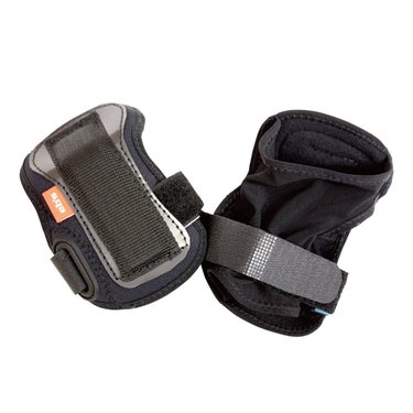 エビス eb's WRIST GUARD リストガード BLACK プロテクター 2026-2027 正面デザイン（グローブ・ウェア）
