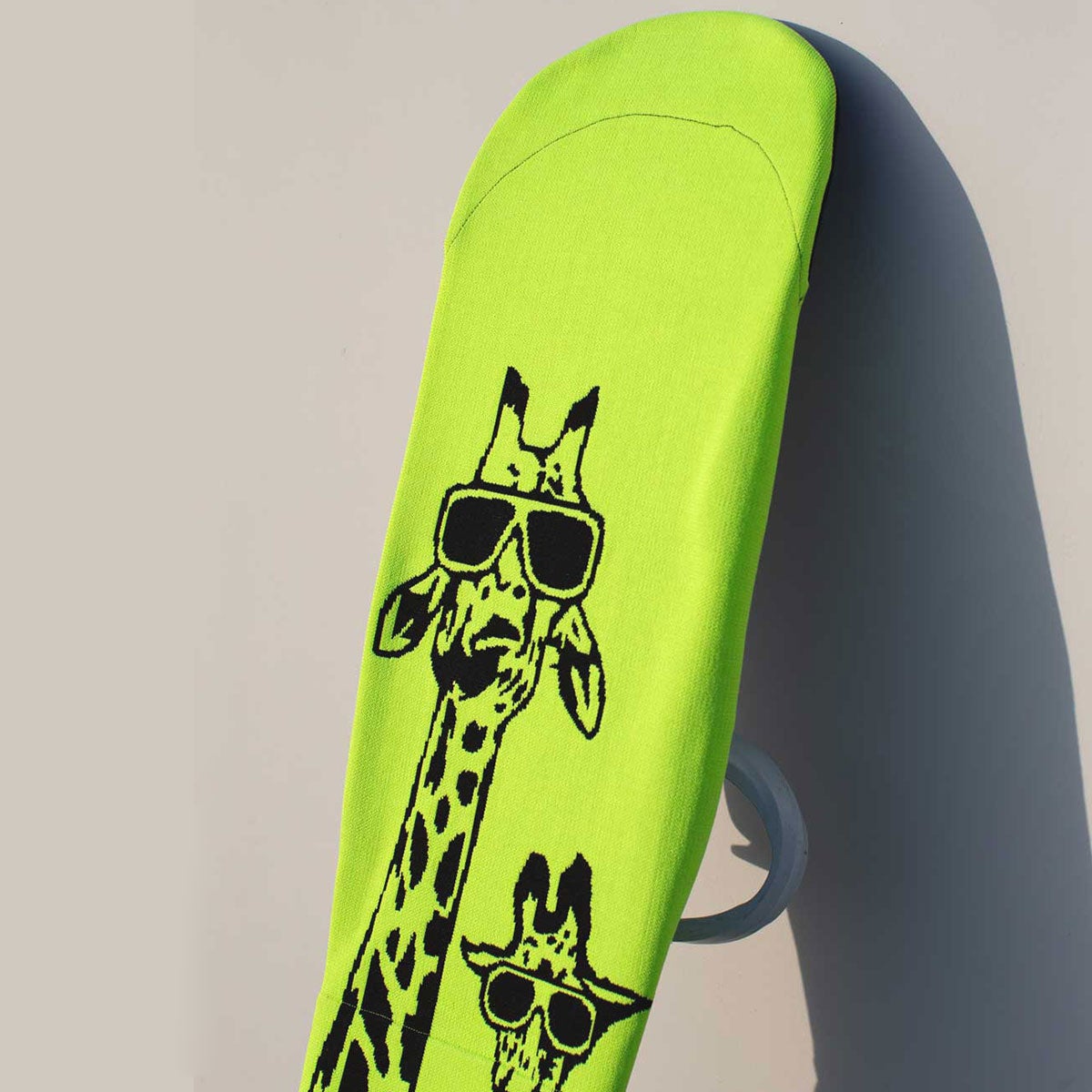 エビス eb's KNIT COVER GIRAFFE ニットカバー ジラフ YELLOW スノーボードニットカバー 2026-2027 収納ポケット（バッグ）
