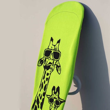 エビス eb's KNIT COVER GIRAFFE ニットカバー ジラフ YELLOW スノーボードニットカバー 2026-2027 収納ポケット（バッグ）