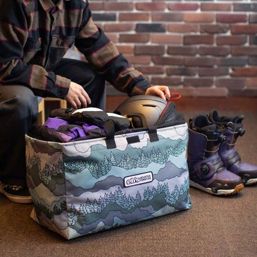 エビス eb's CARGO BAG カーゴバッグ 59L LANDSCAPE バッグ 2026-2027 収納ポケット（ウェア）