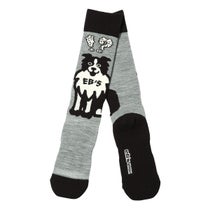 エビス eb's　VERY WARM DOG ベリーウォーム ドッグ GREY　ソックス 2026-2027