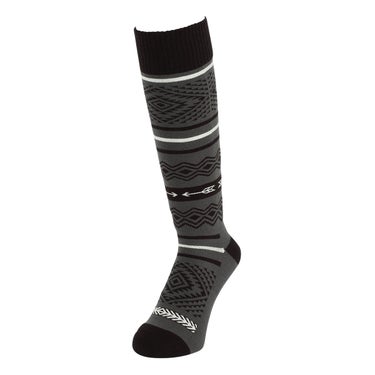 エビス eb's VERY WARM NATIVE ベリーウォーム ネイティブ BLACK ソックス 2026-2027 背面デザイン（ウェア）