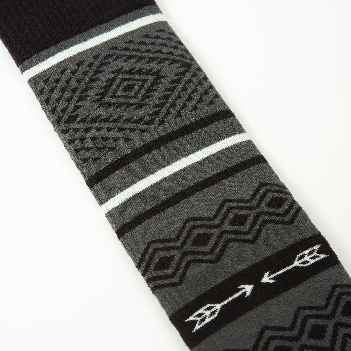 エビス eb's VERY WARM NATIVE ベリーウォーム ネイティブ BLACK ソックス 2026-2027 サイドシルエット（ウェア）