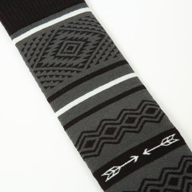エビス eb's VERY WARM NATIVE ベリーウォーム ネイティブ BLACK ソックス 2026-2027 サイドシルエット（ウェア）