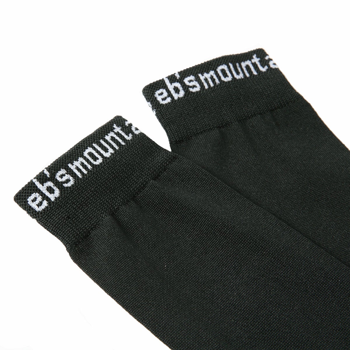 エビス eb's USU USU SOCKS ウスウスソックス BLACK ソックス 2026-2027 背面デザイン（ウェア）