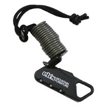 エビス eb's　LOCK LEASH ロックリーシュ BLACK　スノーボードリーシュコード　ビンディング アクセサリー 2026-2027 BLACK