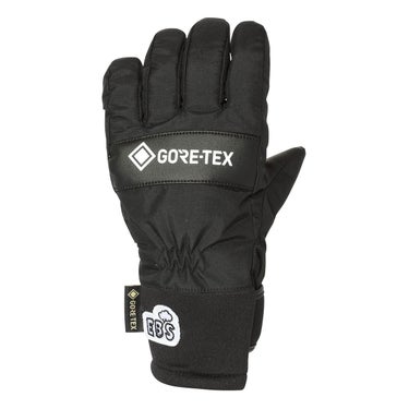 エビス eb's GORE-TEX JR 5 ゴアテックスジュニア5 BLACK ジュニアグローブ 2026-2027 正面デザイン（防水）