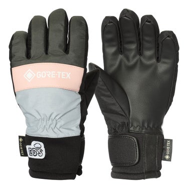 エビス eb's GORE-TEX JR 5 ゴアテックスジュニア5 CHARCOAL/PK/BL ジュニアグローブ 2026-2027 正面デザイン（防水）