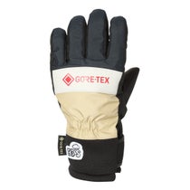 エビス eb's GORE-TEX JR 5 ゴアテックスジュニア5 NAVY/BISCUIT ジュニアグローブ 2026-2027 正面デザイン（防水）