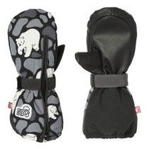 エビス eb's CHILD MITT チャイルドミット KUMAFLAGE ジュニアグローブ 2026-2027 正面デザイン（防水・保温）