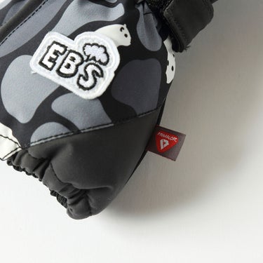 エビス eb's CHILD MITT チャイルドミット KUMAFLAGE ジュニアグローブ 2026-2027 サイド形状（防水・保温）