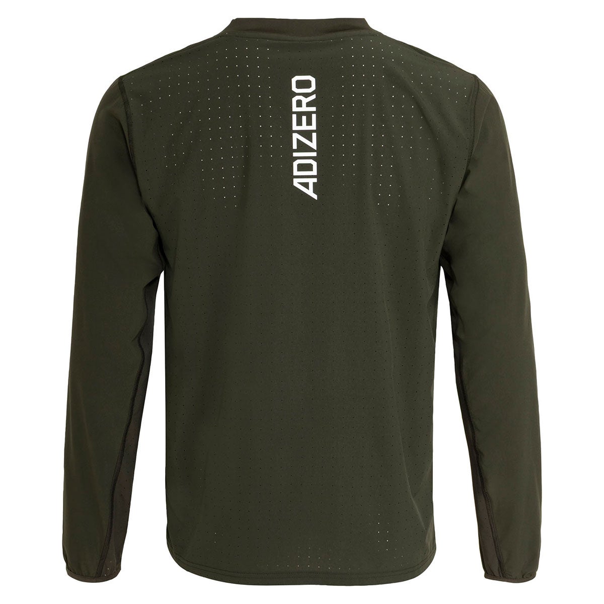 アディダス adidas adizero アディゼロ ダグアウト トレーニング 長袖Tシャツ UB944 2026年モデル 襟元と袖口 画像13