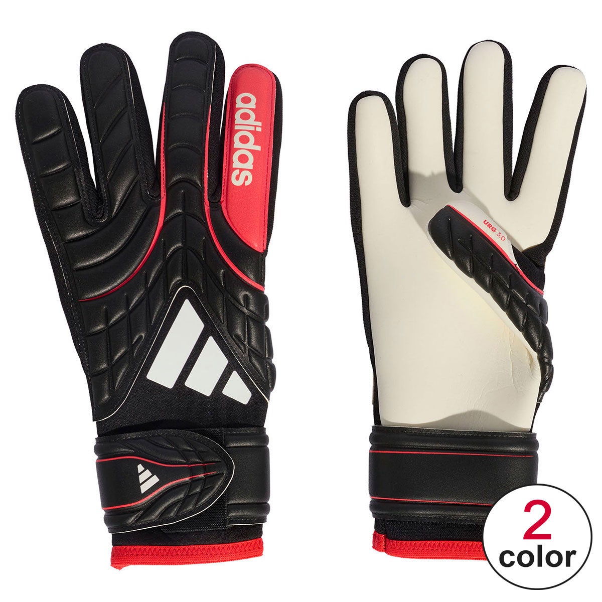 アディダス adidas コパ ゴールキーパーグローブ LEAGUE キーパー手袋 ZK550 2026年モデル 正面デザイン（サッカー・吸汗）