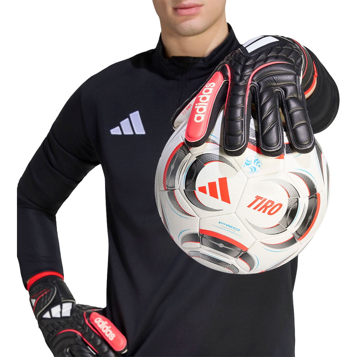 アディダス adidas コパ ゴールキーパーグローブ LEAGUE キーパー手袋 ZK550 2026年モデル 防水仕様のディテール（サッカー・吸汗）
