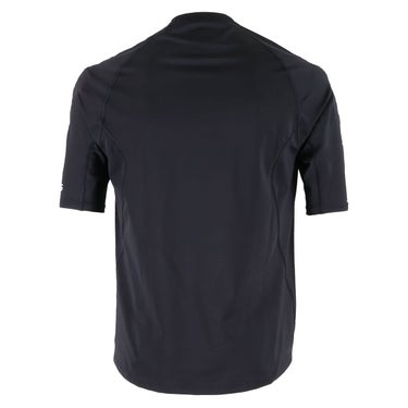 スキンズ SKINS SERIES-1 メンズ ショートスリーブ ストレッチシャツ 181-21140-019 2024年モデル 背面デザイン（サッカー・ランニング）
