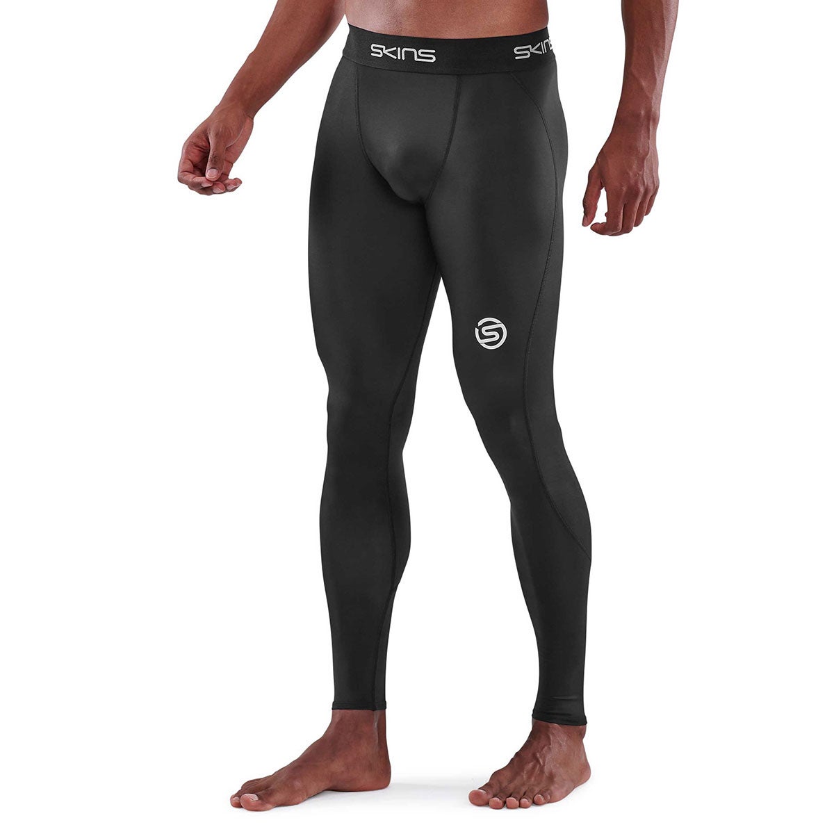 スキンズ SKINS SERIES-1 メンズ ロングタイツ ストレッチパンツ 18171110-019 2023年モデル サイドシルエット