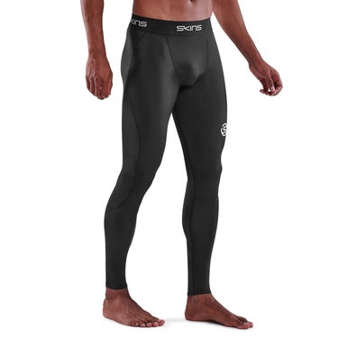 スキンズ SKINS SERIES-1 メンズ ロングタイツ ストレッチパンツ 18171110-019 2023年モデル 襟元と袖口