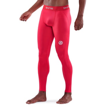 スキンズ SKINS SERIES-1 メンズ ロングタイツ ストレッチパンツ 18171110-063 2023年モデル 襟元と袖口