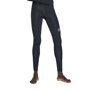 スキンズ SKINS SERIES-2 メンズ ロングタイツ ストレッチパンツ 18171210-019 2024年モデル サイドシルエット（ランニング）