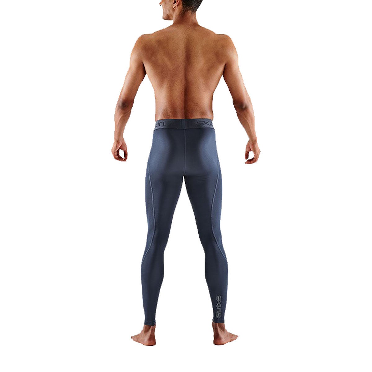 スキンズ SKINS SERIES-2 メンズ ロングタイツ ストレッチパンツ 18171210-098 2024年モデル 着用イメージ（ランニング）