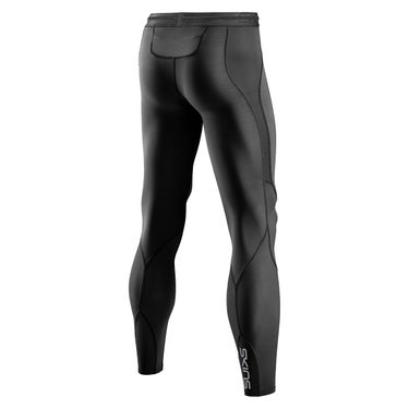 スキンズ SKINS SERIES-3 メンズ ロングタイツ ストレッチパンツ 18171310-019 2023年モデル サイドシルエット（ランニング）