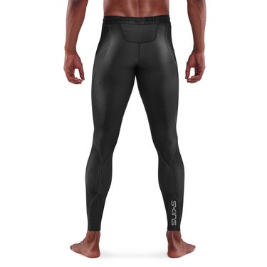 スキンズ SKINS SERIES-3 メンズ ロングタイツ ストレッチパンツ 18171310-019 2023年モデル 襟元と袖口（ランニング）