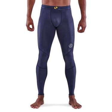 スキンズ SKINS　 SERIES-3 メンズ ロングタイツ ストレッチパンツ 18171310-098 2023年モデル ネイビー（098）