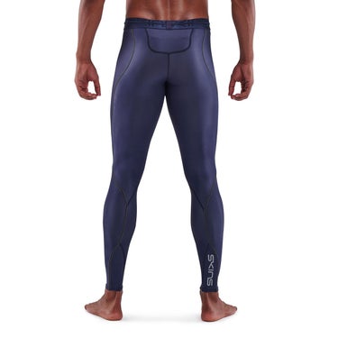 スキンズ SKINS SERIES-3 メンズ ロングタイツ ストレッチパンツ 18171310-098 2023年モデル 素材感のディテール（ランニング）