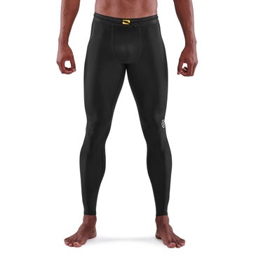 スキンズ SKINS　 SERIES-3 メンズ サーマルロングタイツ ストレッチパンツ 18171312-019 2023年モデル ブラック（019）
