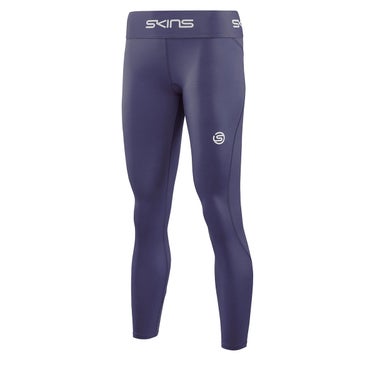 スキンズ SKINS　 SERIES-1 ウィメンズ 7/8 タイツ ストレッチパンツ 182-71118-098 2024年モデル ネイビー（098）