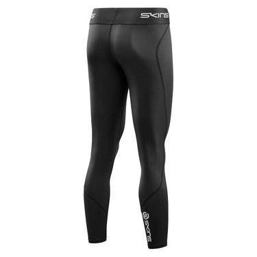 スキンズ SKINS SERIES-1 ウィメンズ ロングタイツ ストレッチパンツ 18271110-019 2023年モデル サイドシルエット（ランニング）