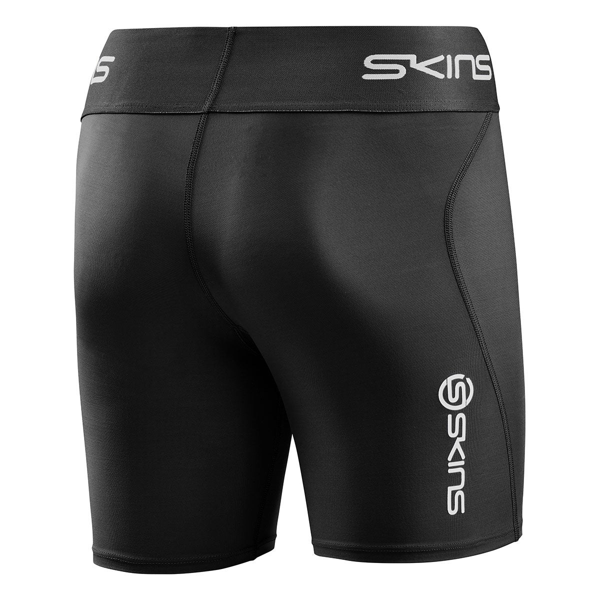 スキンズ SKINS SERIES-1 ウィメンズ ハーフタイツ ストレッチパンツ 18271140-019 2023年モデル サイドシルエット