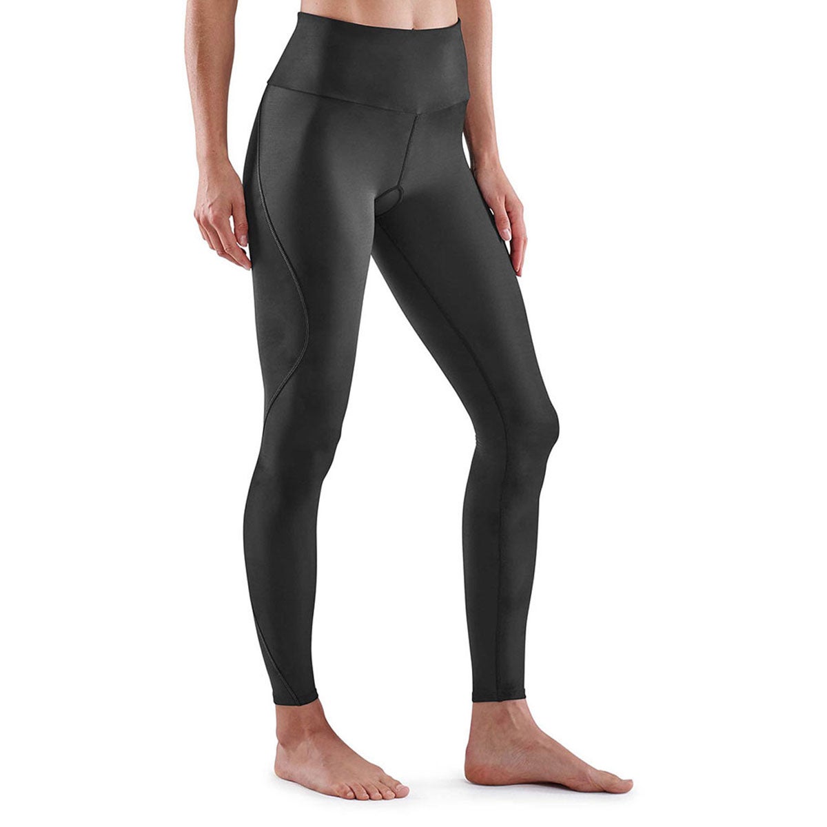 スキンズ SKINS SERIES-3 ウィメンズ T＆Rロングタイツ ストレッチパンツ 18271310-019 2023年モデル ポケット部分（ランニング）