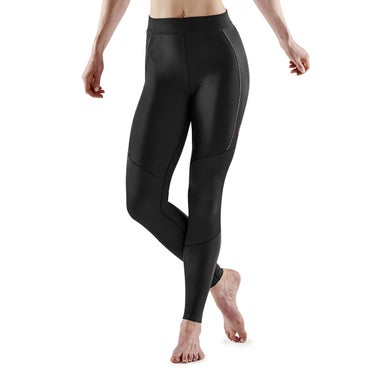 スキンズ SKINS　 SERIES-5 ウィメンズ ロングタイツ ストレッチパンツ 18271510-019 2023年モデル ブラック（019）