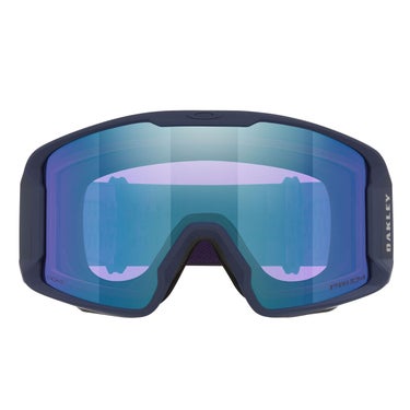 オークリー OAKLEY LINE MINER L ラインマイナー BLACK / PRIZM SNOW ICED IRIDIUM スキー スノーボードゴーグル 2026-2027 レンズカラー