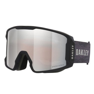 オークリー OAKLEY LINE MINER L / AYUMU HIRANO Signature ラインマイナー / 平野歩モデル GREY / PRIZM SNOW BLACK スキー スノーボードゴーグル 2026-2027 正面デザイン