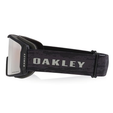 オークリー OAKLEY LINE MINER L / AYUMU HIRANO Signature ラインマイナー / 平野歩モデル GREY / PRIZM SNOW BLACK スキー スノーボードゴーグル 2026-2027 サイドストラップ