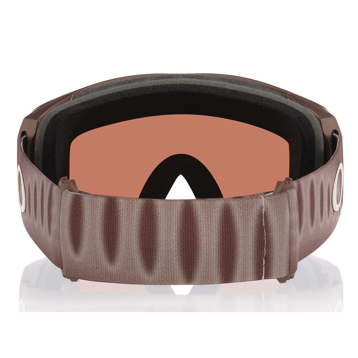 オークリー OAKLEY LINE MINER M ラインマイナー BROWN / PRIZM SNOW SAPPHIRE IRIDIUM スキー スノーボードゴーグル 2026-2027 着用イメージ
