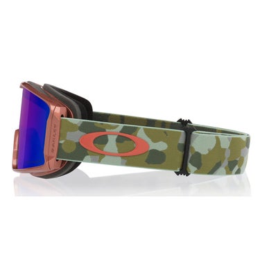 オークリー OAKLEY LINE MINER M ラインマイナー ORANGE / PRIZM SNOW ARGON IRIDIUM スキー スノーボードゴーグル 2026-2027 サイドストラップ