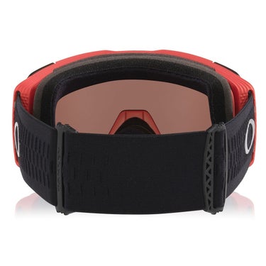 オークリー OAKLEY LINE MINER PRO L AF ラインマイナー プロ アジアンフィット ボーナスレンズ付き PINK / PRIZM BLACK, PRIZM CLEAR スキー スノーボードゴーグル 2026-2027 フレーム形状