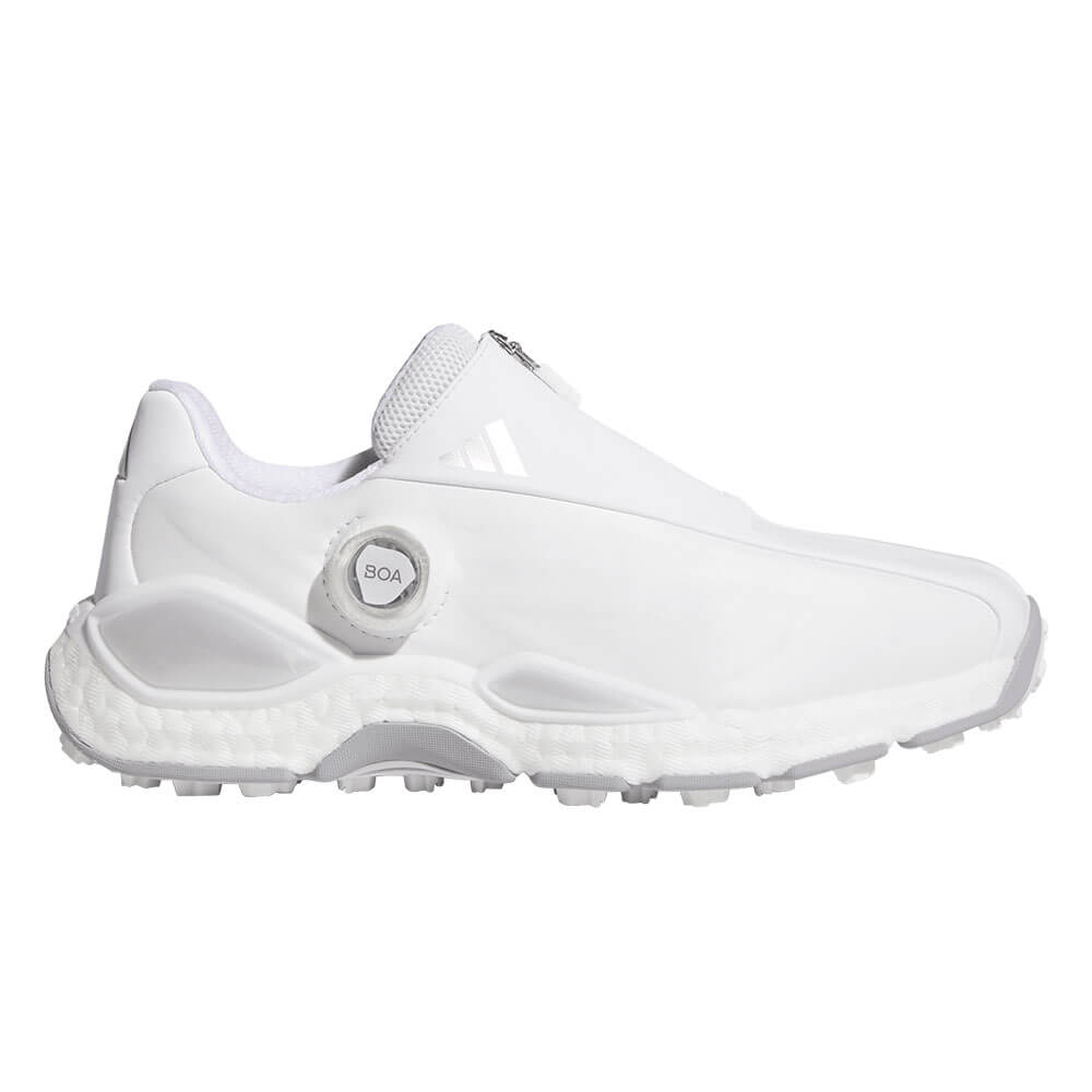 アディダス adidas　コードカオス27 Boa レディース CODECHAOS BOA コードカオス 27 ボア スパイクレス ゴルフシューズ ONN47 KI1390 フットウェアホワイト/シルバーメタリック/ヘイローシルバー ホワイト/シルバー