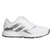 アディダス adidas　コードカオス27 Boa ジュニア JR CODECHAOS BOA コードカオス 27 ボア スパイクレス ゴルフシューズ ONN45 KI5747 フットウェアホワイト/アイアンメタリック/シルバーメタリック ホワイト/シルバー