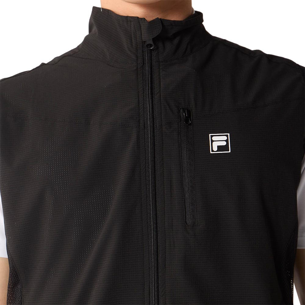 フィラゴルフ FILA GOLF メンズ ペルチェ付きファンベスト ブラック 746988 2026年モデル ペルチェデバイス