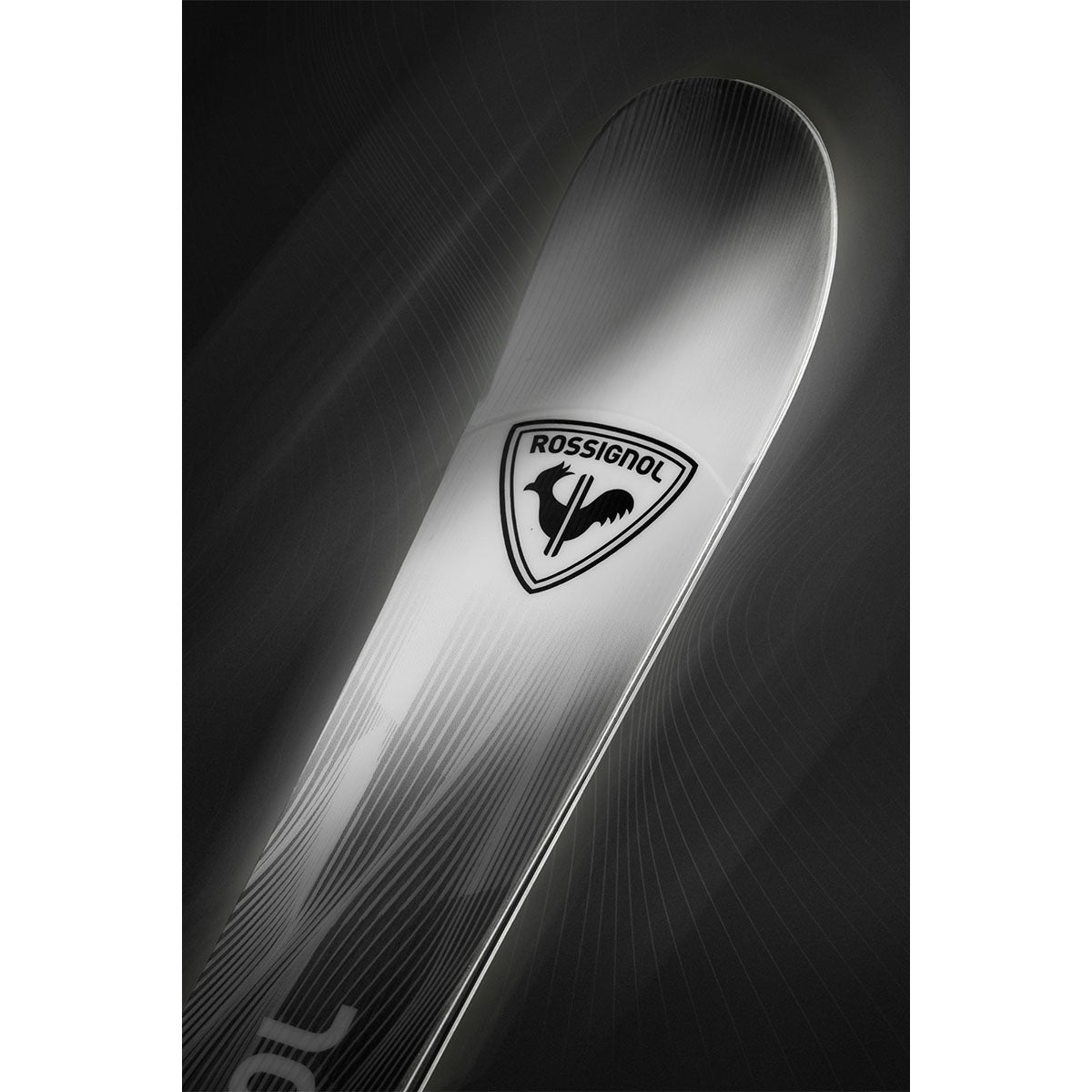 ロシニョール ROSSIGNOL SUPER VIRAGE VII OVERSIZE KONECT スキー板 ビンディングセット 2025-2026 滑走面デザイン