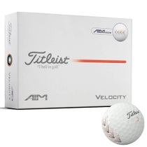 タイトリスト　VELOCITY エイム ゴルフボール　1ダース（12球入り） ホワイト