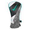 ナイキ NIKE　エアマックス アイコン ドライバー用 ヘッドカバー GF6003 034 ブラック/ホワイト/クリアジェイド ブラック/ジェイド