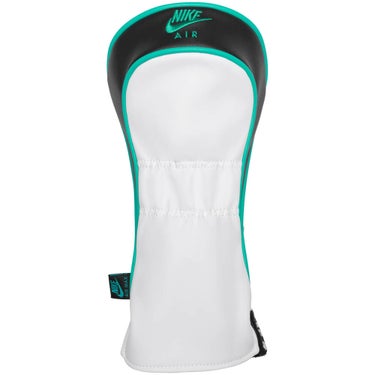 ナイキ NIKE　エアマックス アイコン ドライバー用 ヘッドカバー GF6003 034 ブラック/ホワイト/クリアジェイド ブラック/ジェイド 背面デザインと装着部