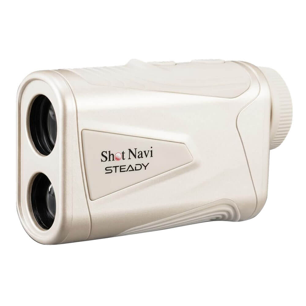 ショットナビ　レーザー距離計　Shot Navi STEADY ステディ　ホワイト ホワイト