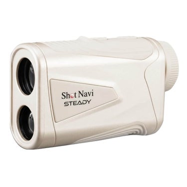 ショットナビ　レーザー距離計　Shot Navi STEADY ステディ　ホワイト ホワイト